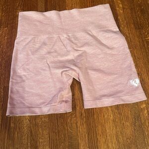 Women's Light Pink Bike Shorts